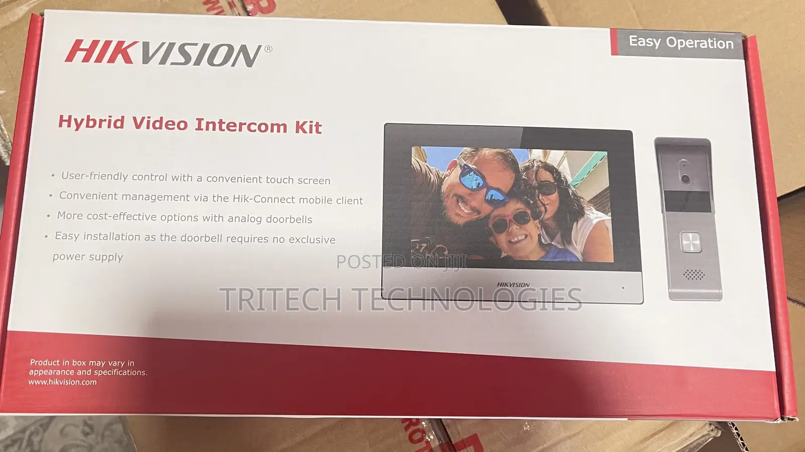 Hikvision Ds-Kis303-P Hybrid Smart Video Intercom Kit(Wi-Fi)