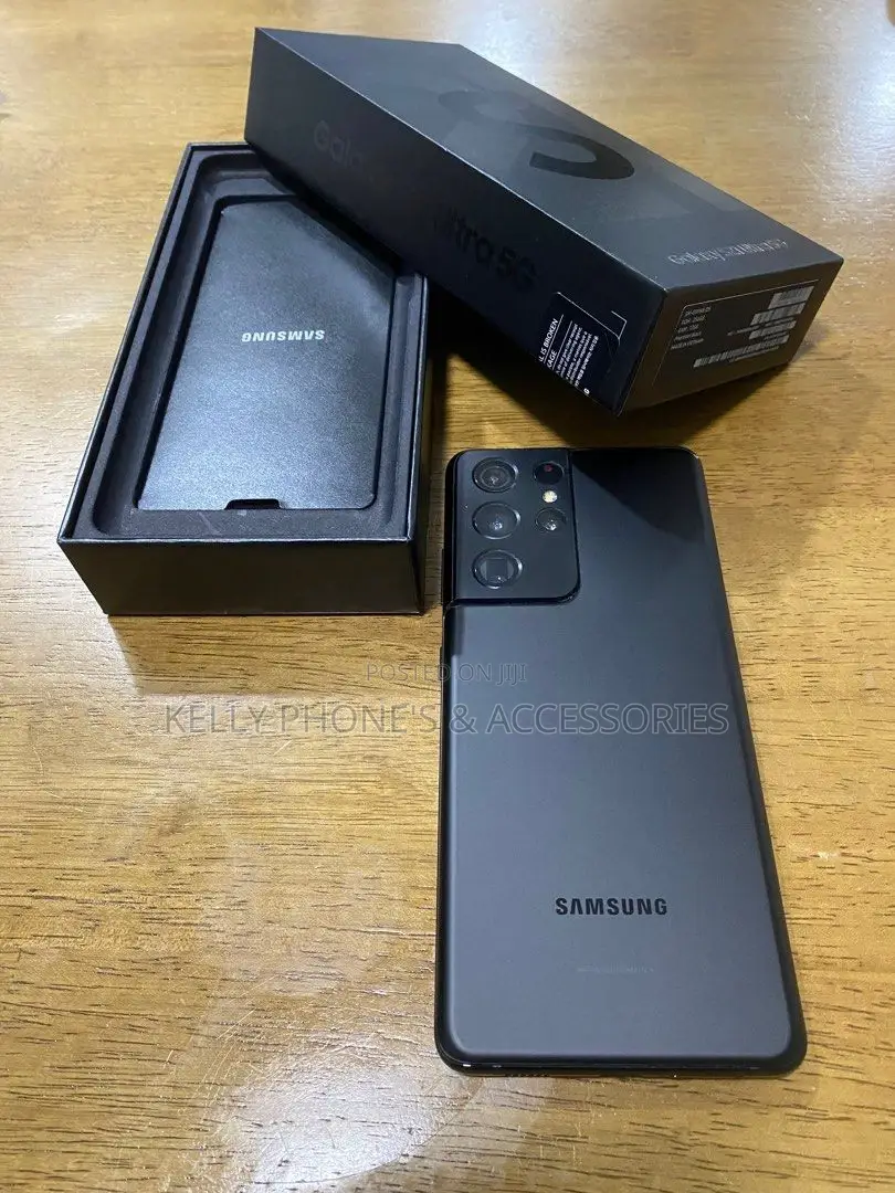 New Samsung Galaxy S21 Ultra 5G 128 GB Black