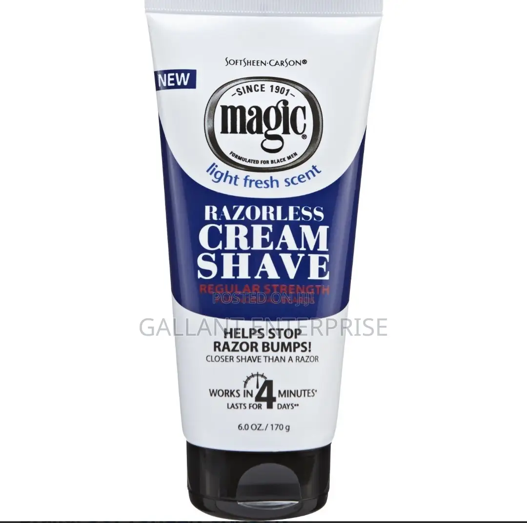 Magic Shaving Cream. Smooth Shaving