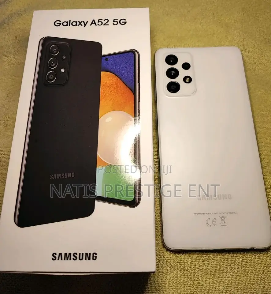 New Samsung Galaxy A52 5G 256 GB Black
