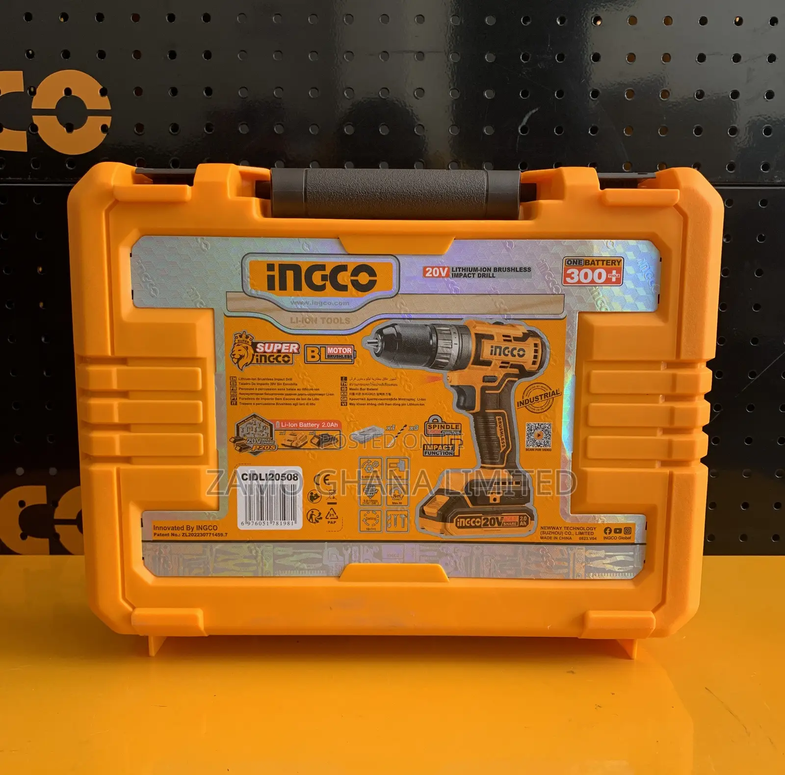 Lithium-Ion Brushless Impact Drill 50nm - Cidli20508