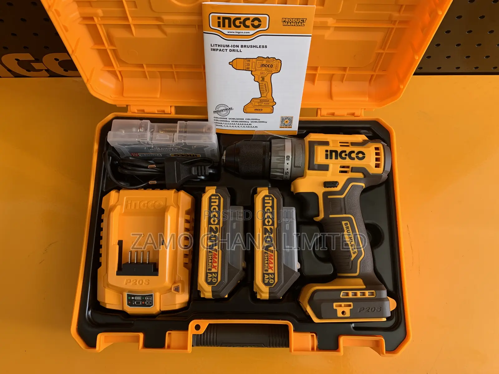 Lithium-Ion Brushless Impact Drill 50nm - Cidli20508