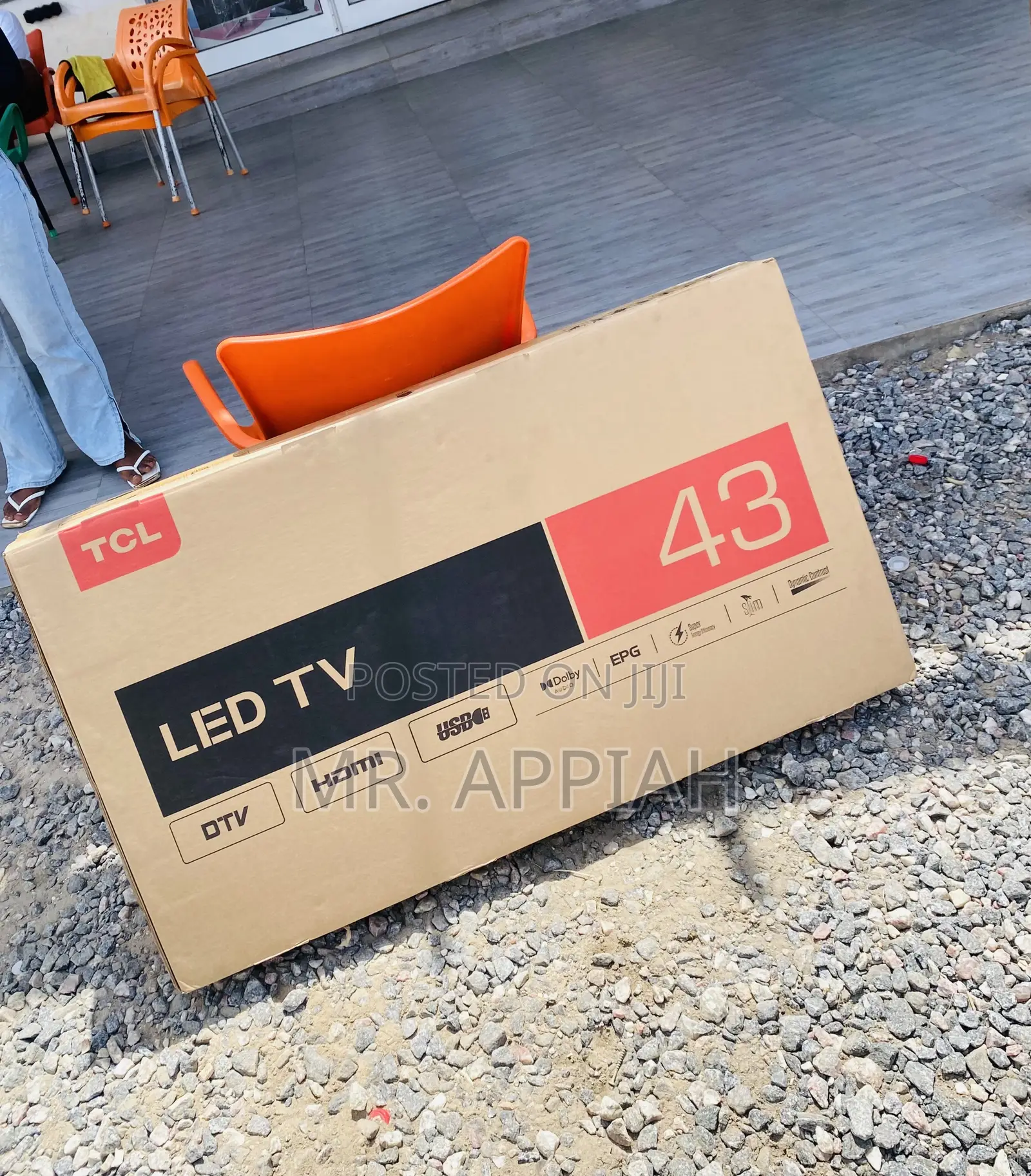 Newly in Stock TCL 43d3200 43 Inch Full HD Electric Tv.