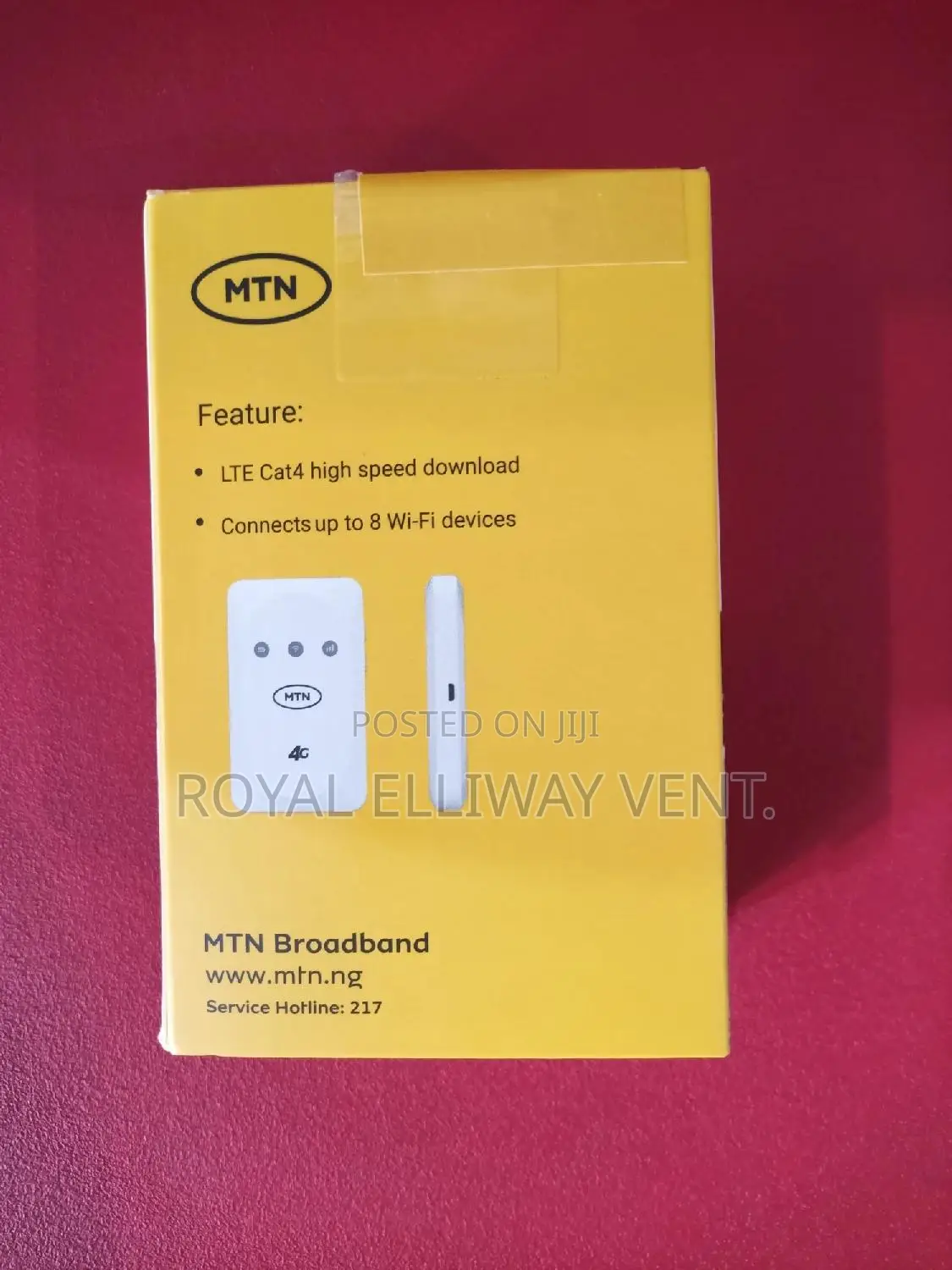Portable 4G MTN Router Broadband