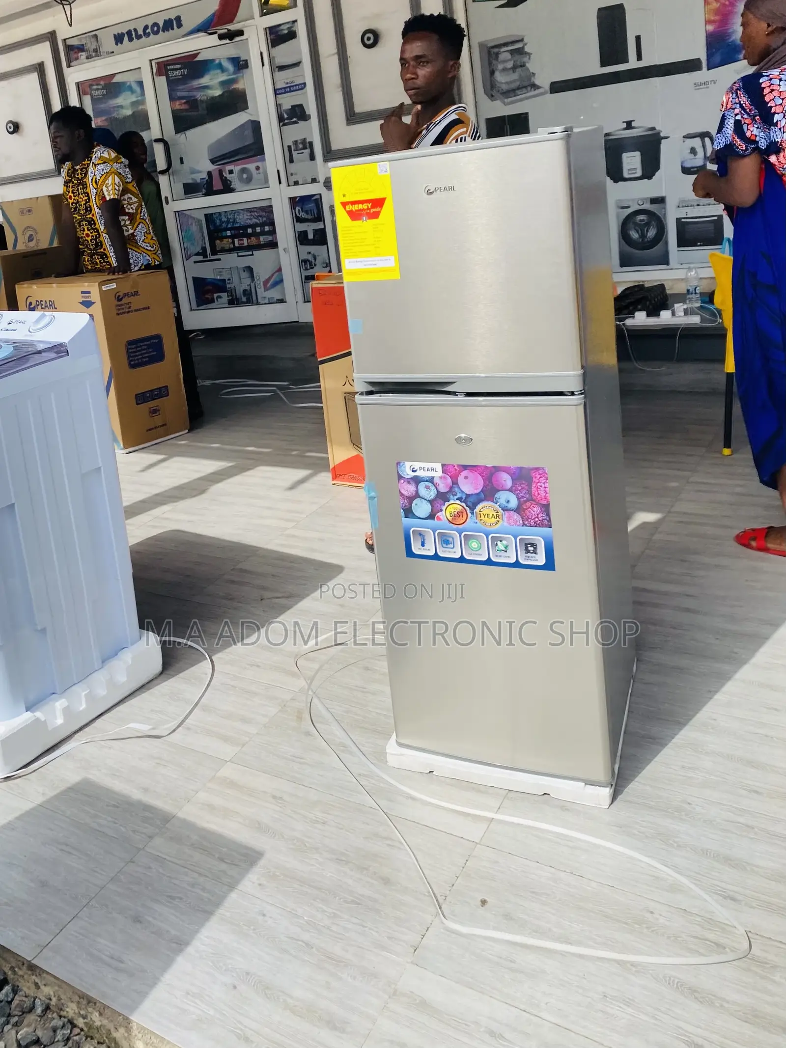 Energy Sufficient Pearl Double Door Fridge(Pf-172-2b).