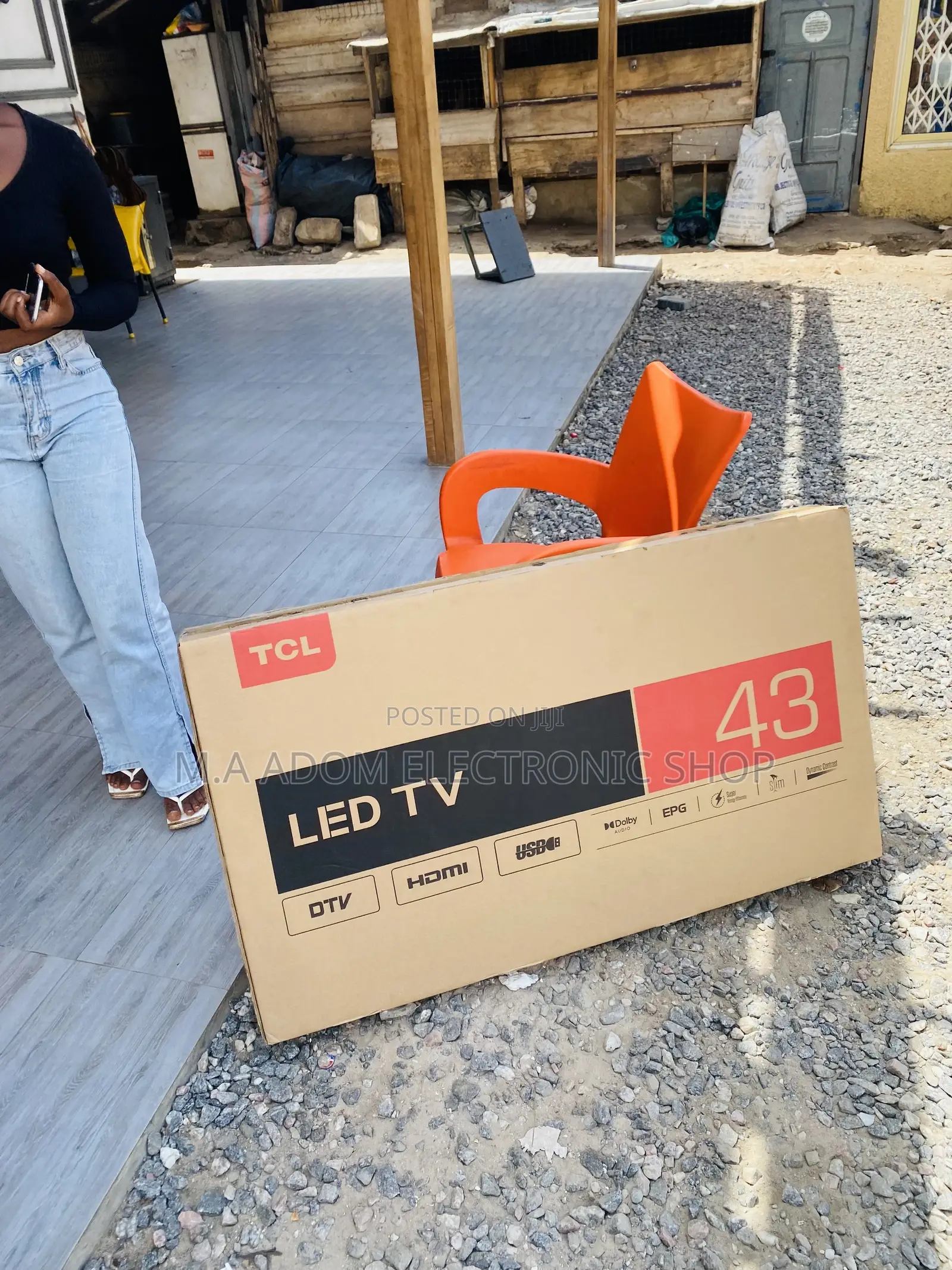 Fresh in Box TCL 43d3200 43 Inch Full HD Led Tv.