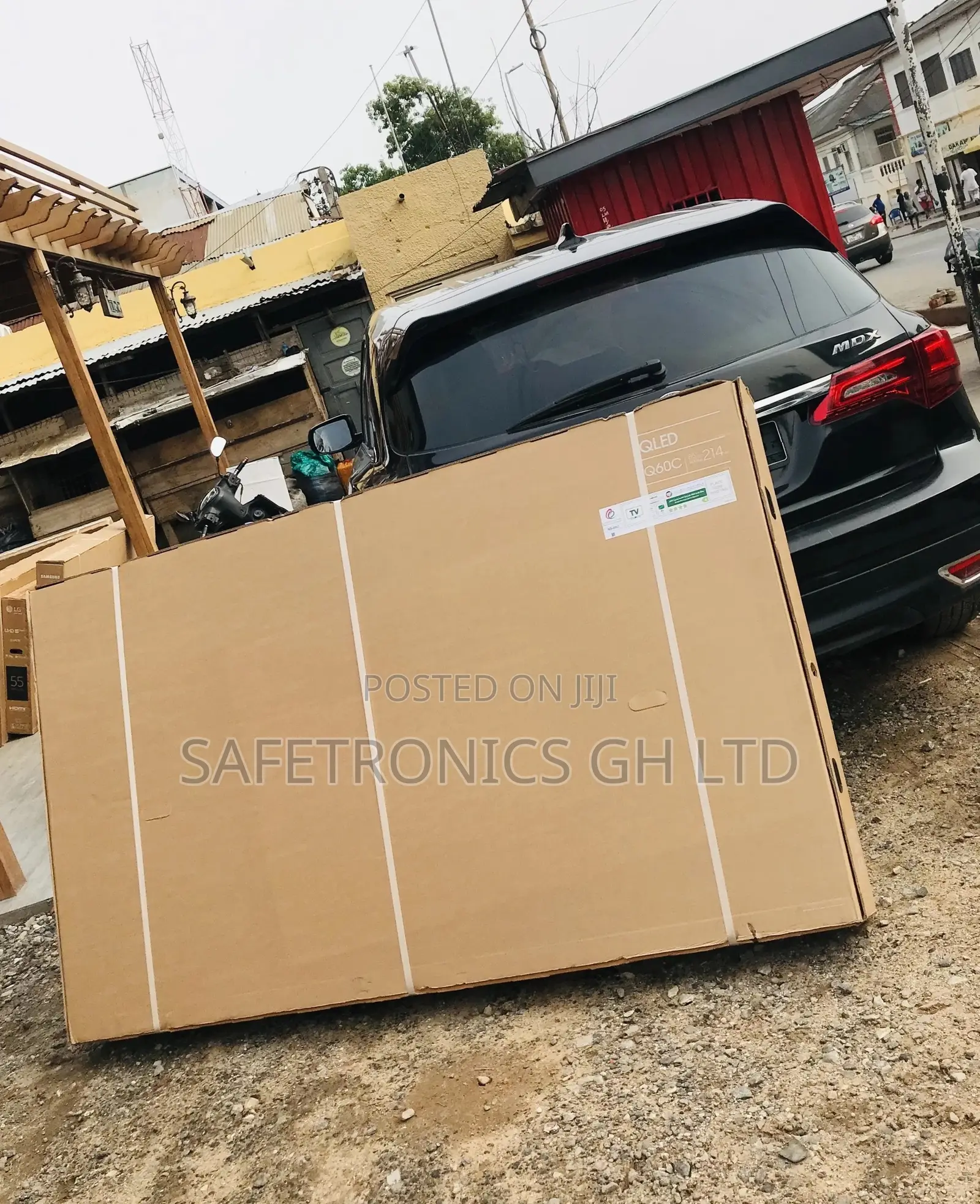 Samsung Q60C Black Electric Smart 65 Inches Glossy Qled Tv