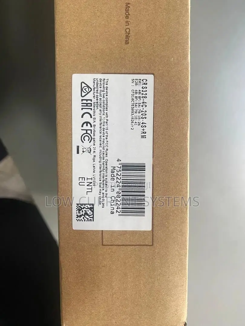 Mikrotik Cloud Switch Crs328-4c-20s-4s+Rm