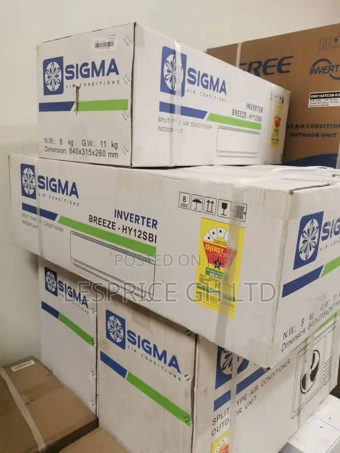 First Choice ~Sigma 12000btu Split AC