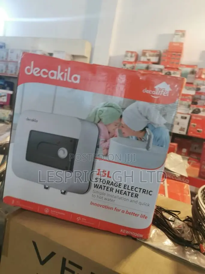 Have Life Fun With Decakila 15L Water Heater