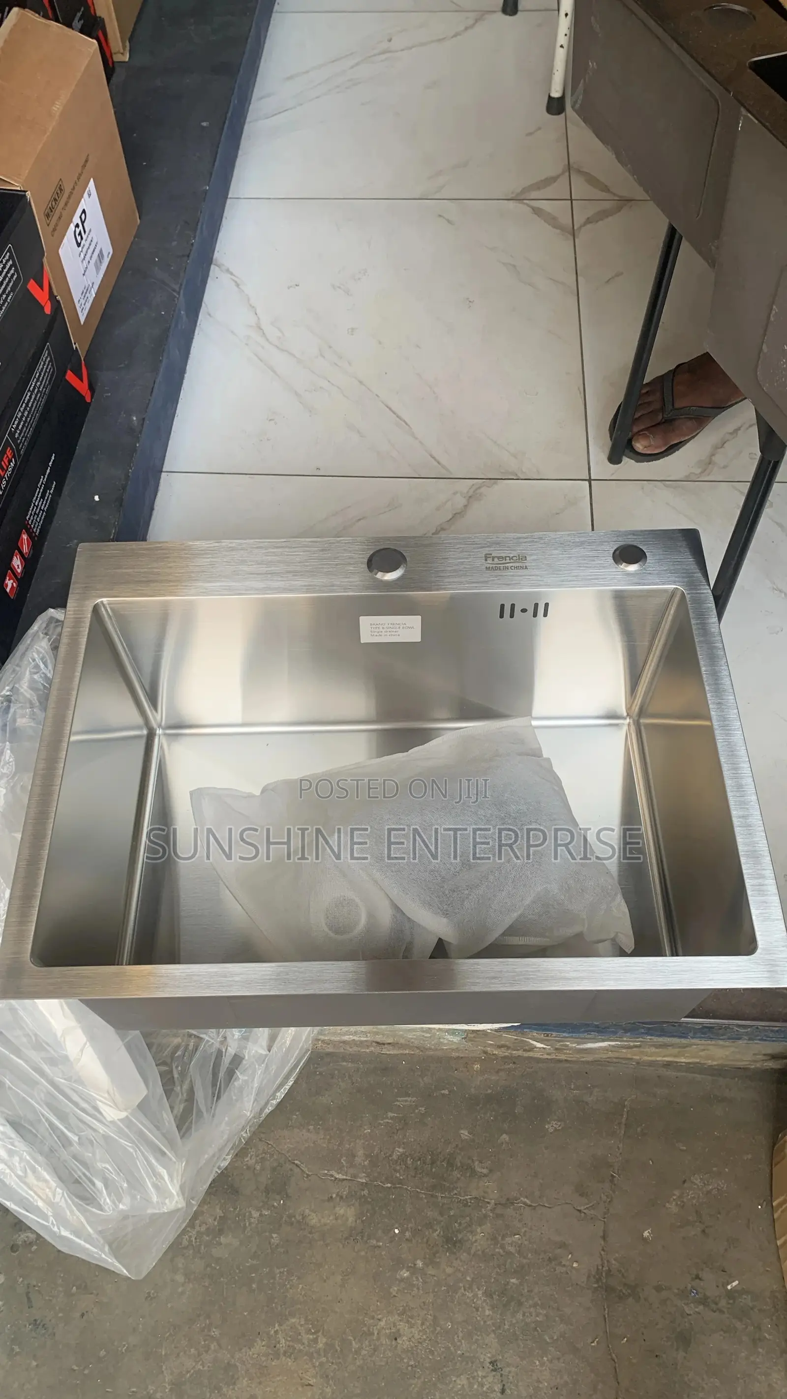 Stainless Single Bowl Kitchen Sink