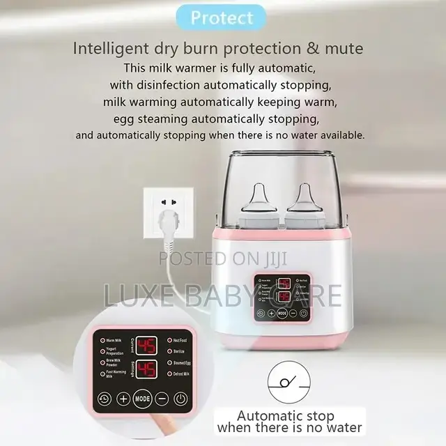 Fast Milk Warmer With Timer Breastmilk or Formula