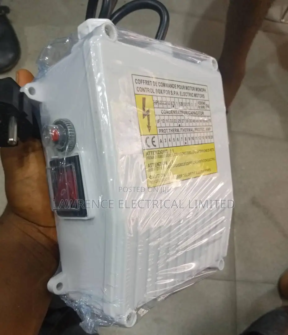 Control Box For S PH Electric Motor