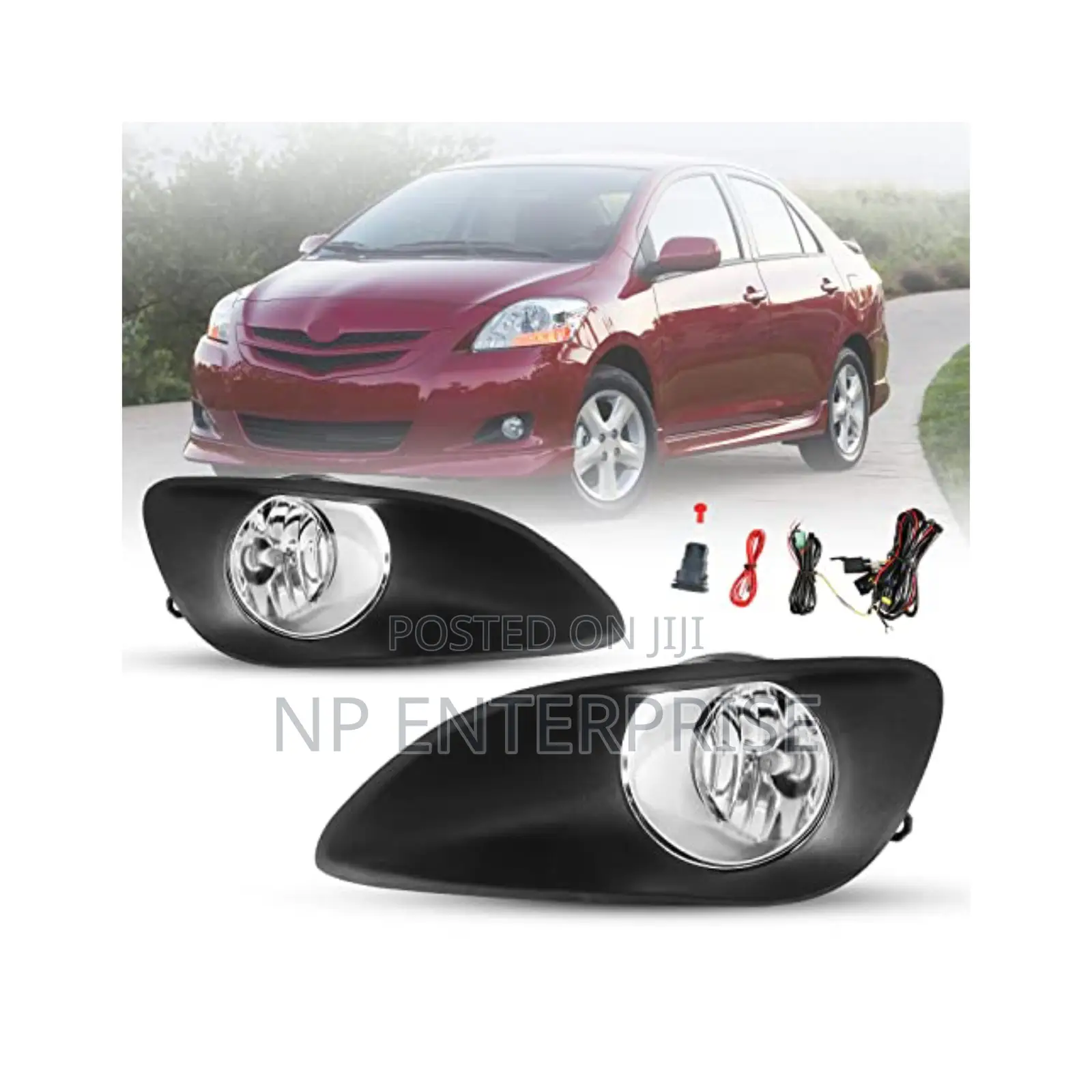 Toyota Yaris Fog Light and Crome