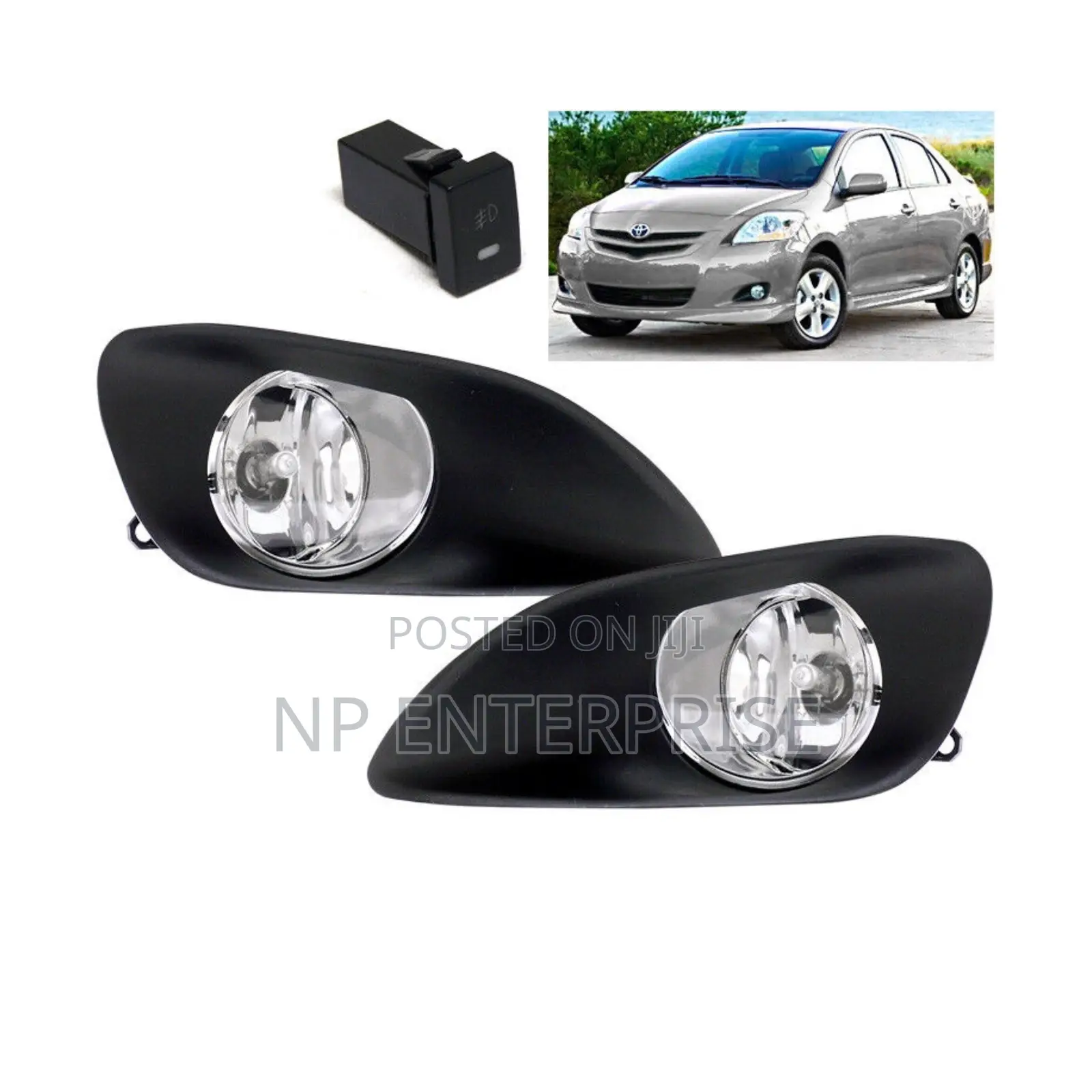 Toyota Yaris Fog Light and Crome