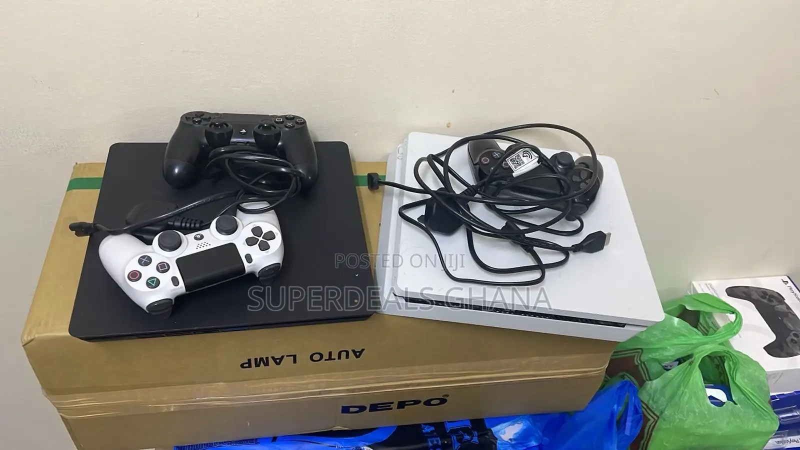 Uk Use Ps4 Slim + 5 Games