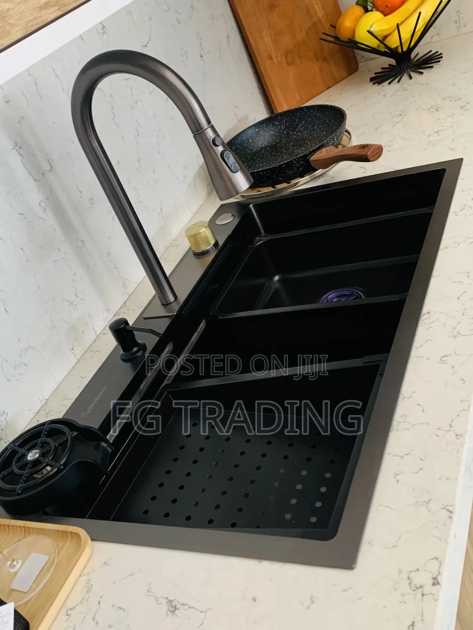 Waterfall Sink _ Smart Kitchen Sink