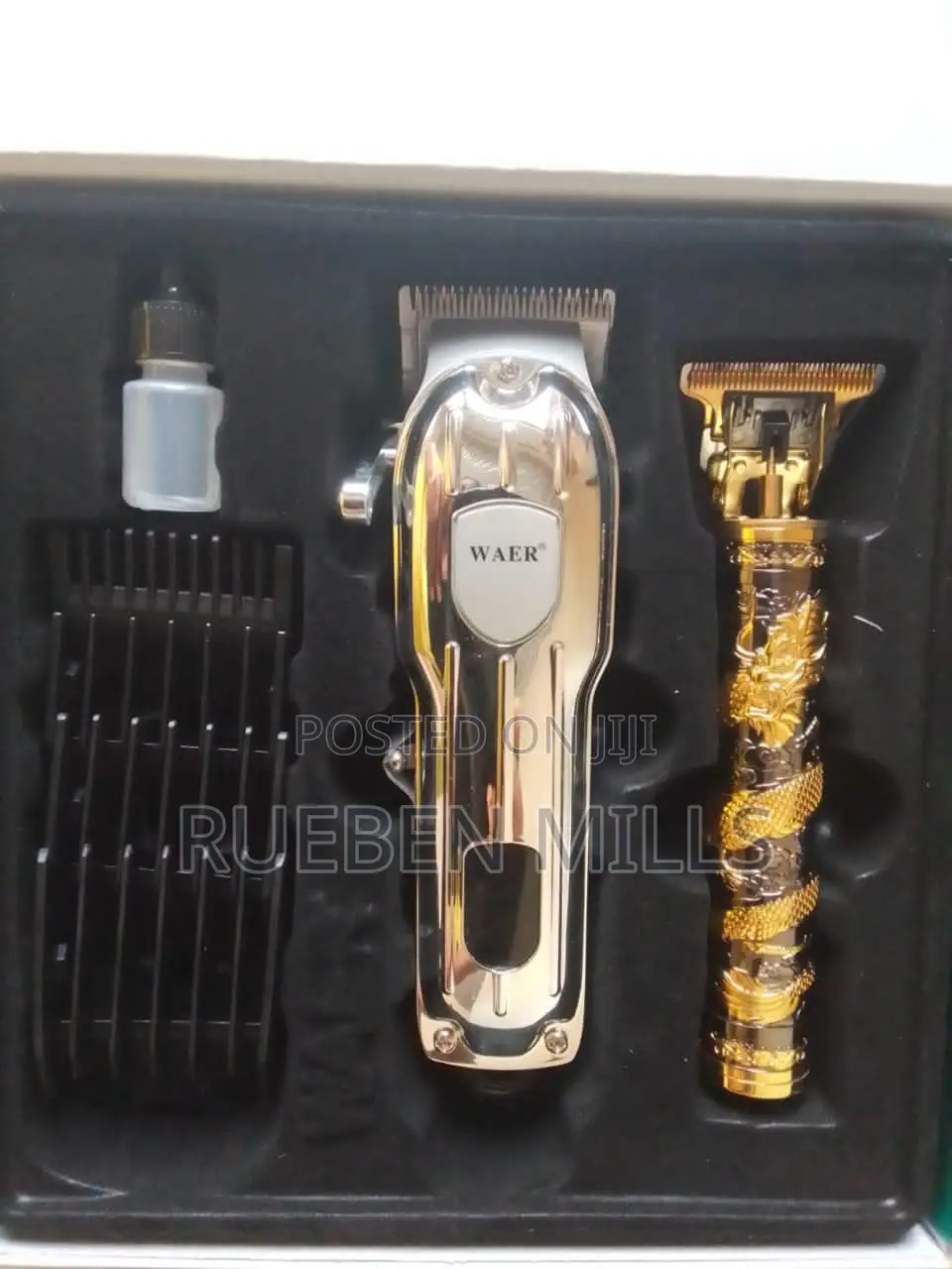 Twin Electric Shavers Barbering Machine Beard Trimmer 2 in 1