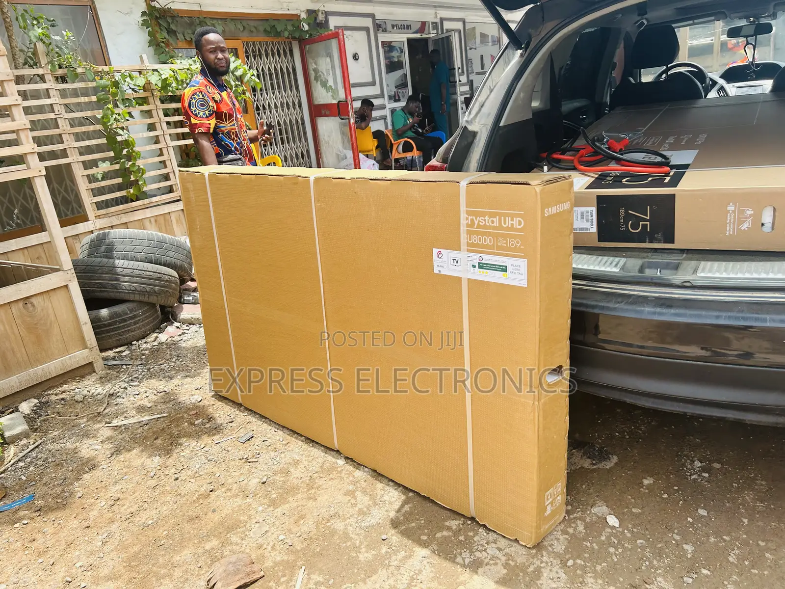 Quad Core Processor Smart Uhd Samsung 75”Cu8000