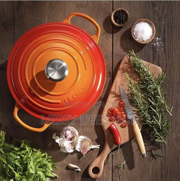 5L Heavy Duty Enamelled Cast Iron Casserole