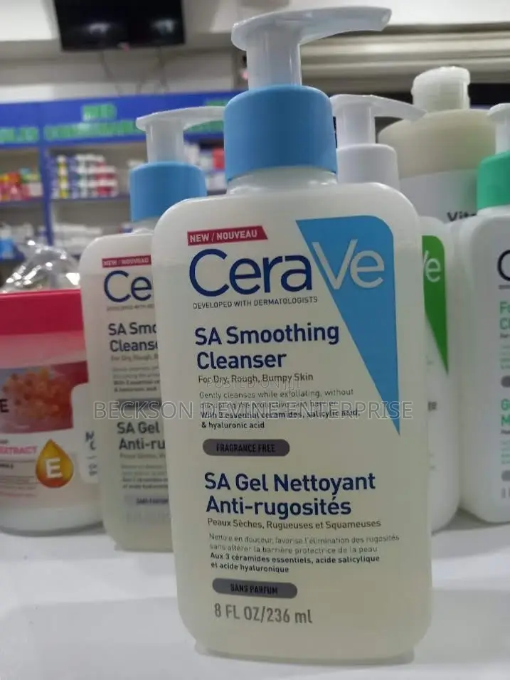 Cerave Sa Smoothing Cleanser 8oz