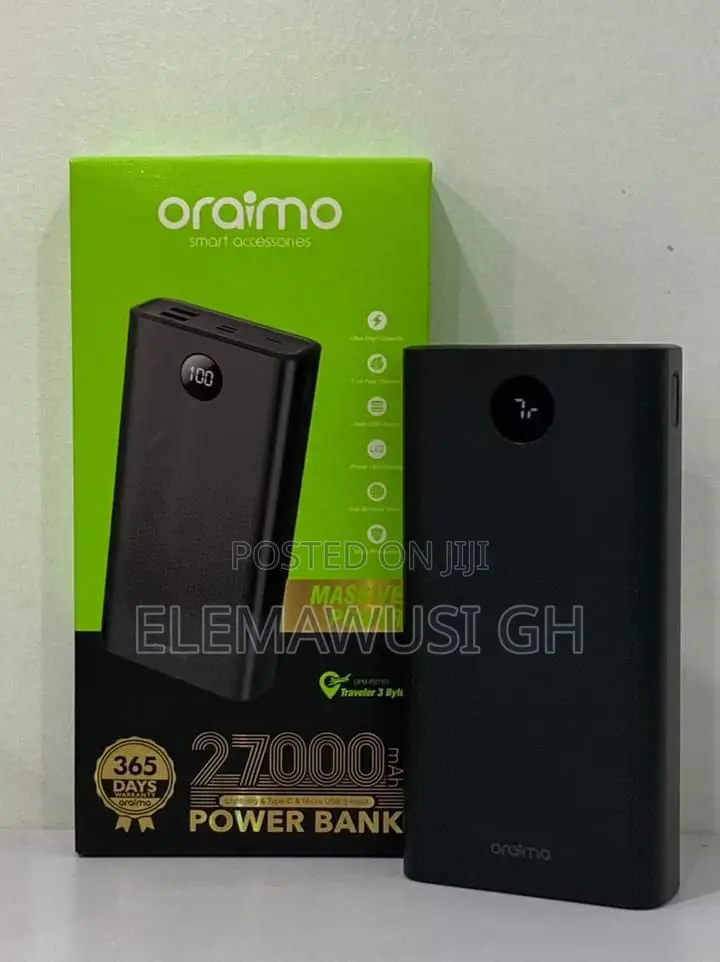 Oraimo Power Bank 20000ahmhs. (Original)