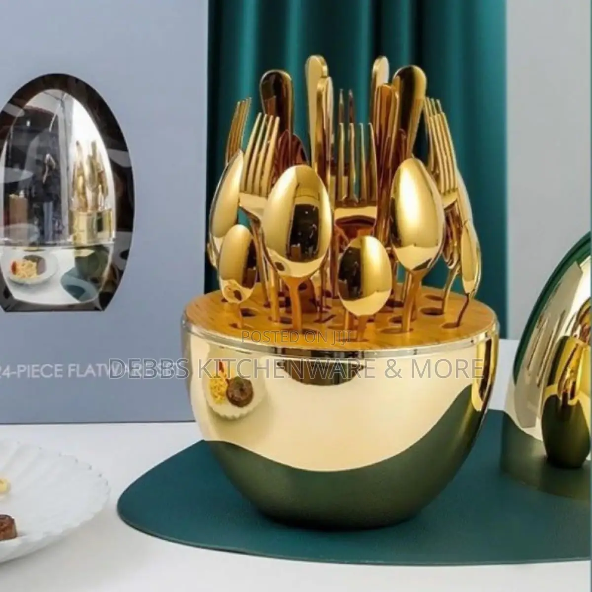 Egg Shape Luxury Cutlery Set