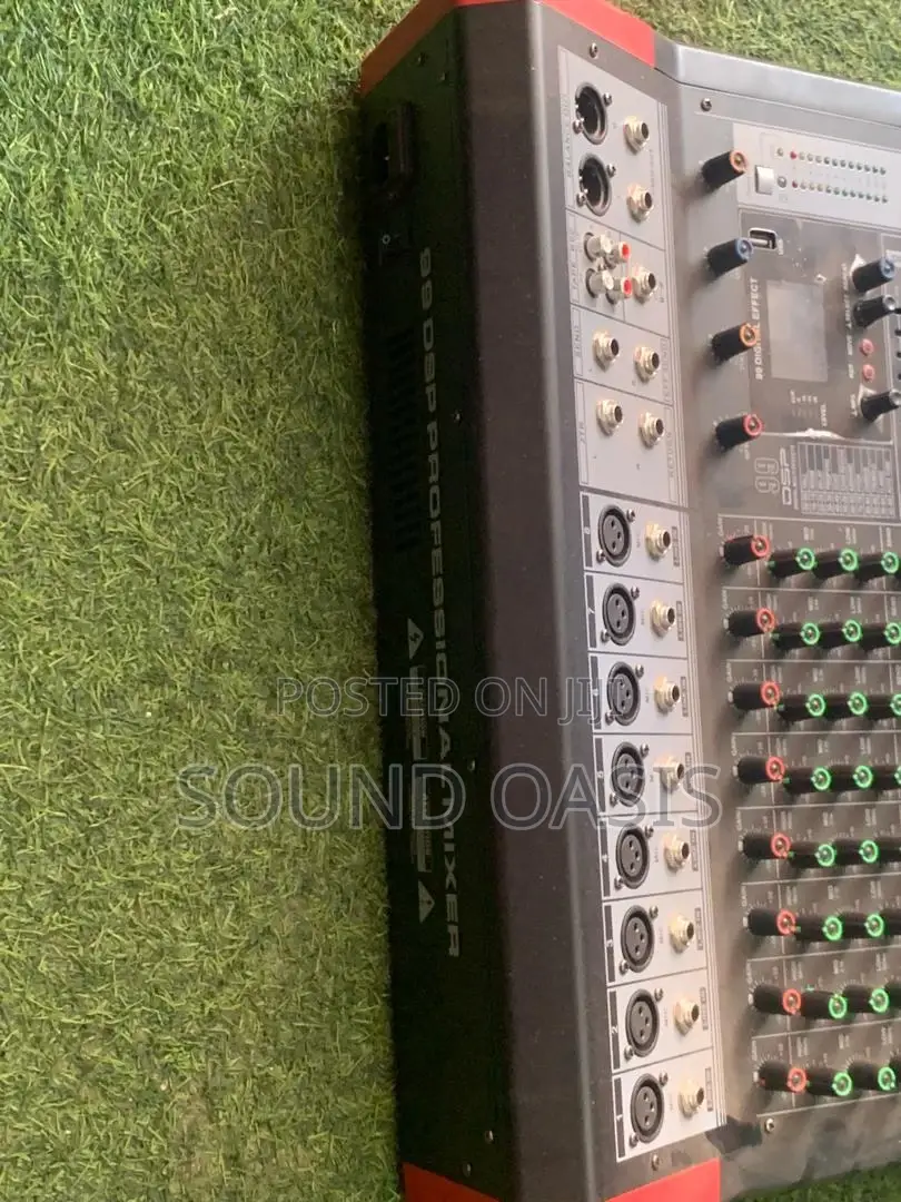JAC PL-810/USB 8channel Powered Mixer