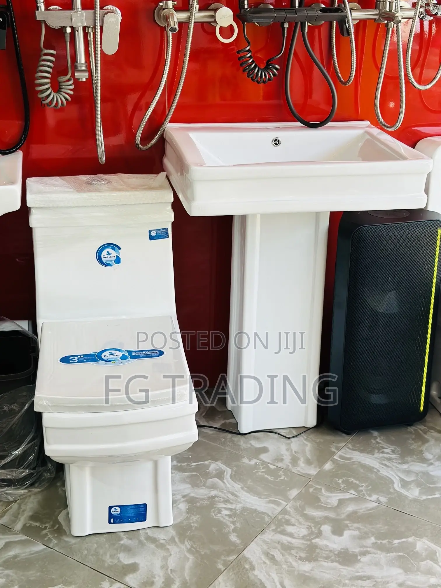 Water Closet - Complete Toilet Bowl and Wash Hand Basin