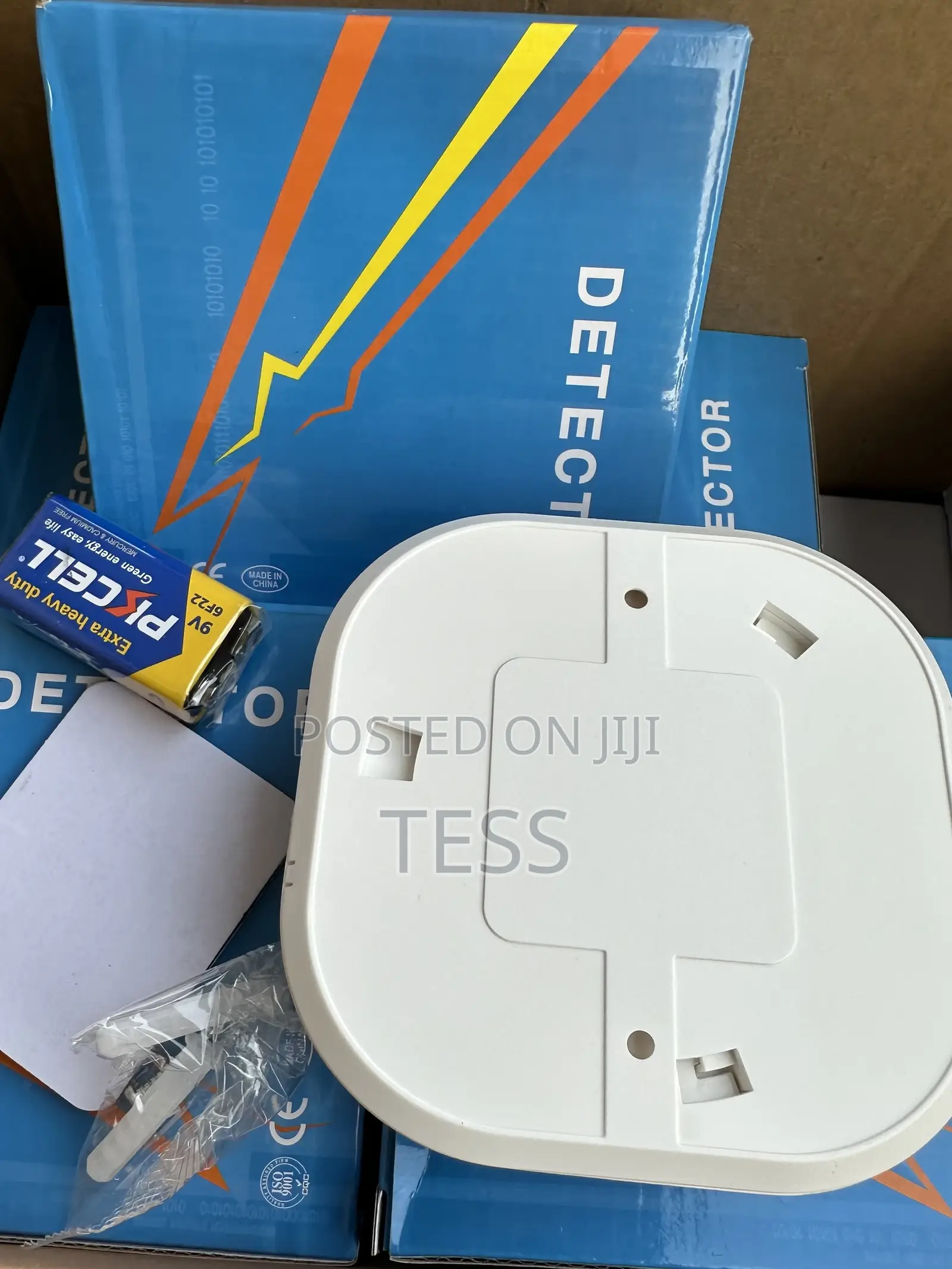 Smoke Detector Wireless Standalone With 9v Battery