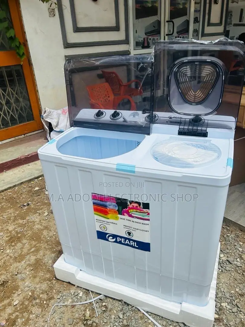 Well Design Pearl 15kg Electric Washing Machine + Spin/Dry.