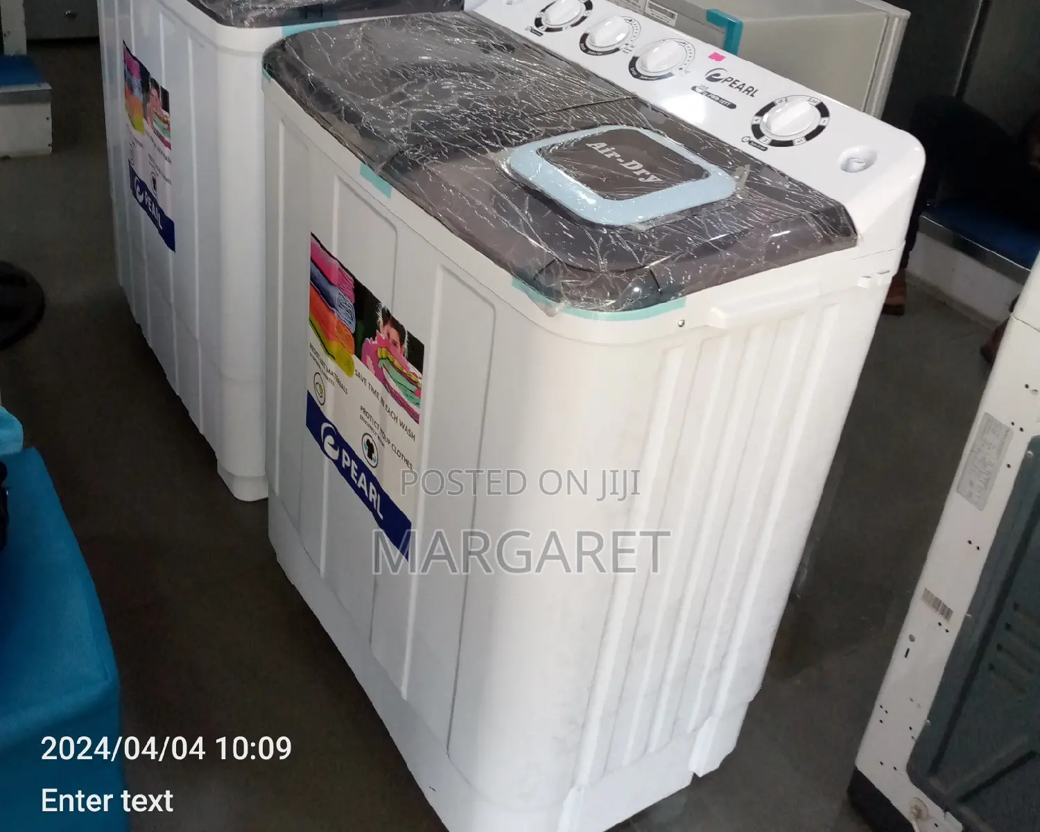 Pearl 10 Kg Semi Automatic Washing Machine