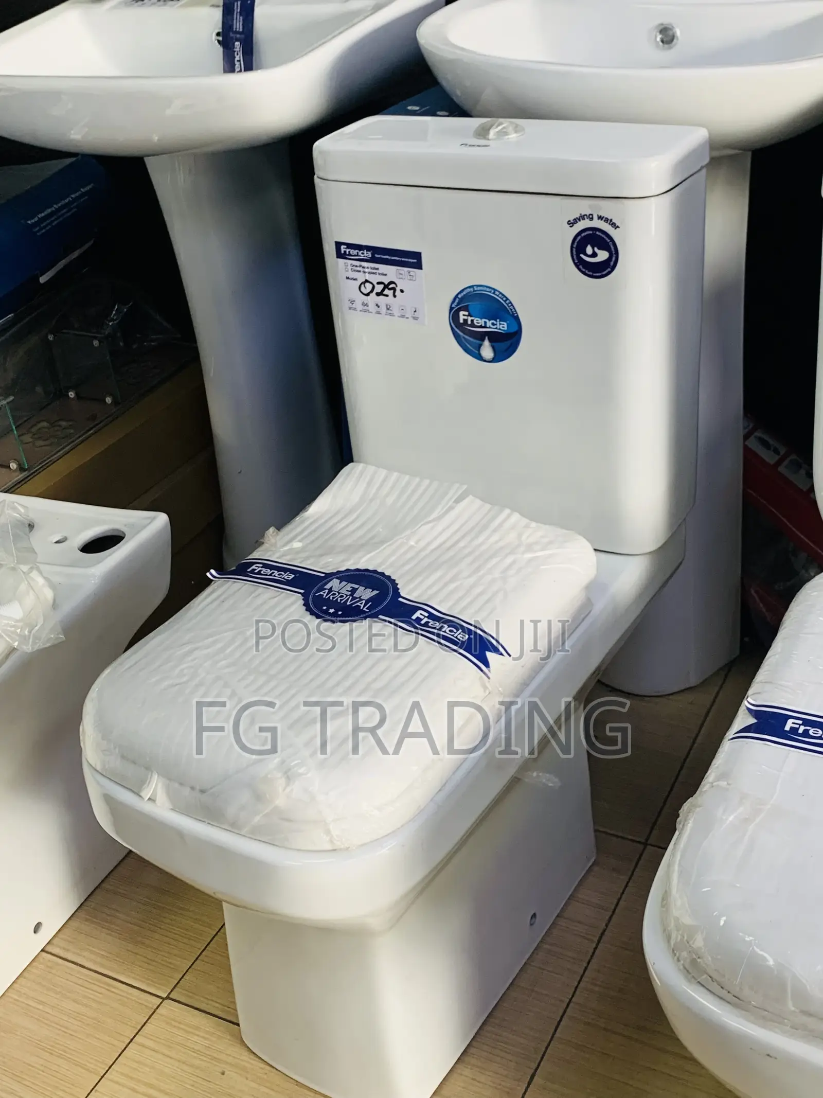 Water Closet - Square Toilet Seat - Close_couple WC
