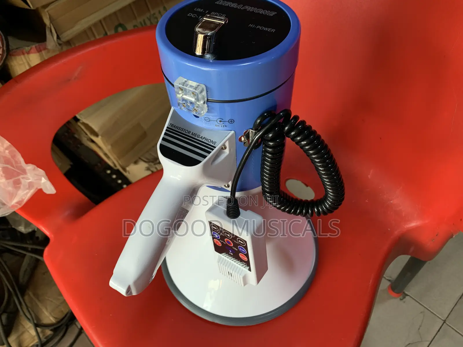 KNB Megaphone With USB and Bluetooth Connect