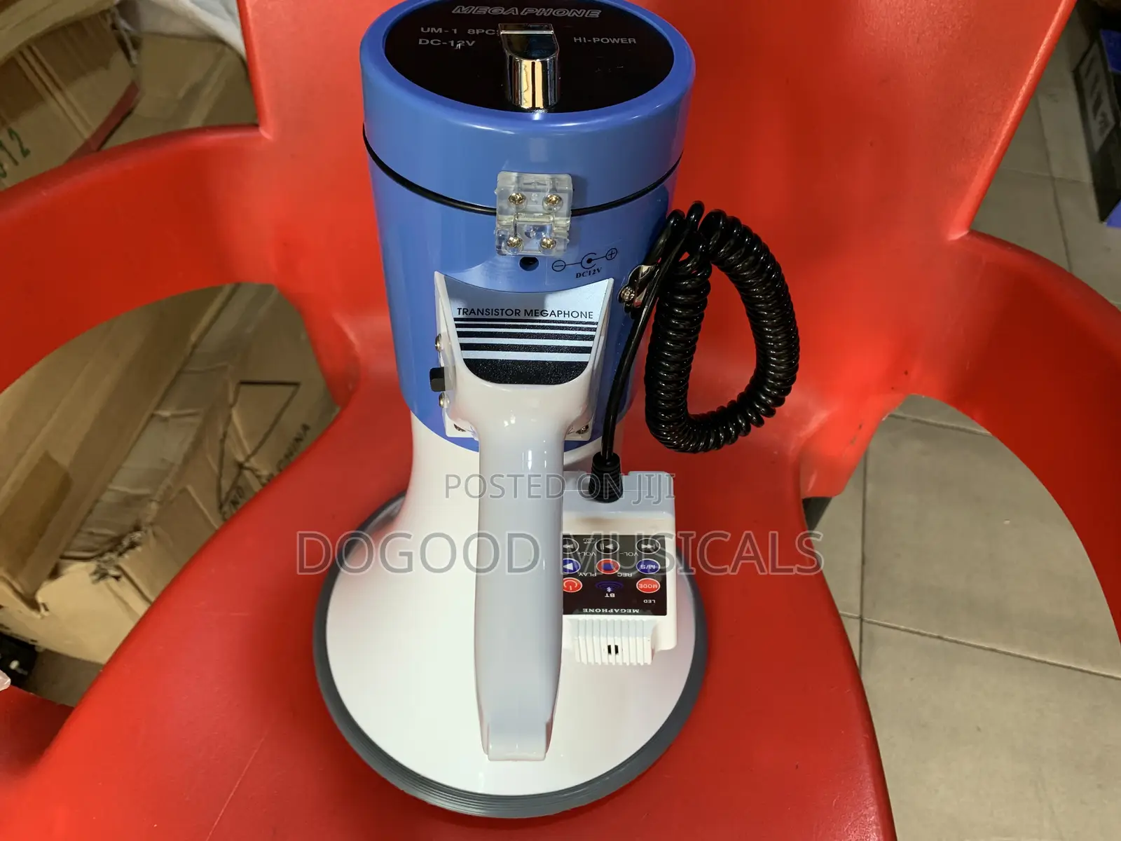 KNB Megaphone With USB and Bluetooth Connect
