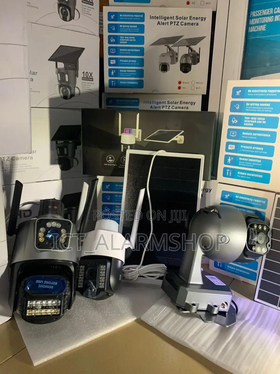4G CCTV Ptz Solar Camera