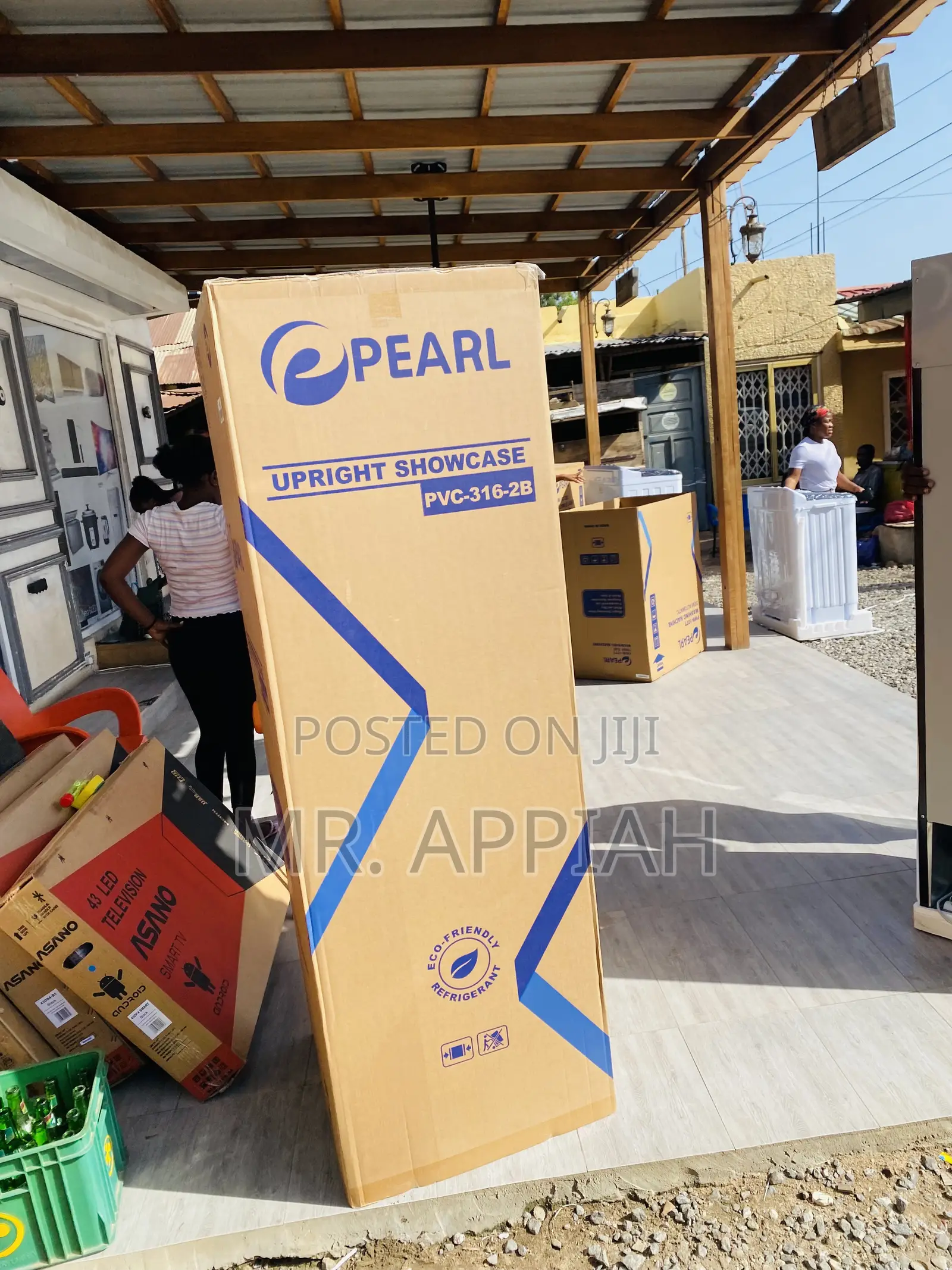 Latest Pearl PVC-316 Single Door Display Fridge.