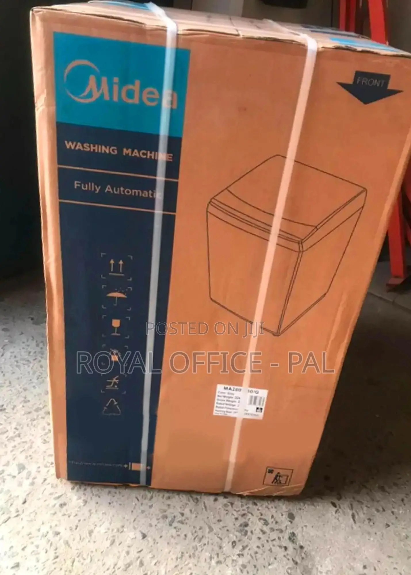 Perfect Midea 8KG Top Load Full Automatic Washing Machine