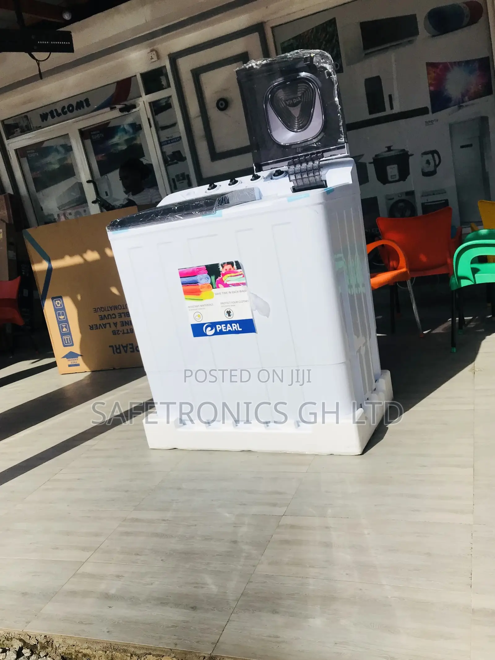 18kg Topload Semiautomatic Washingmachine Pearl