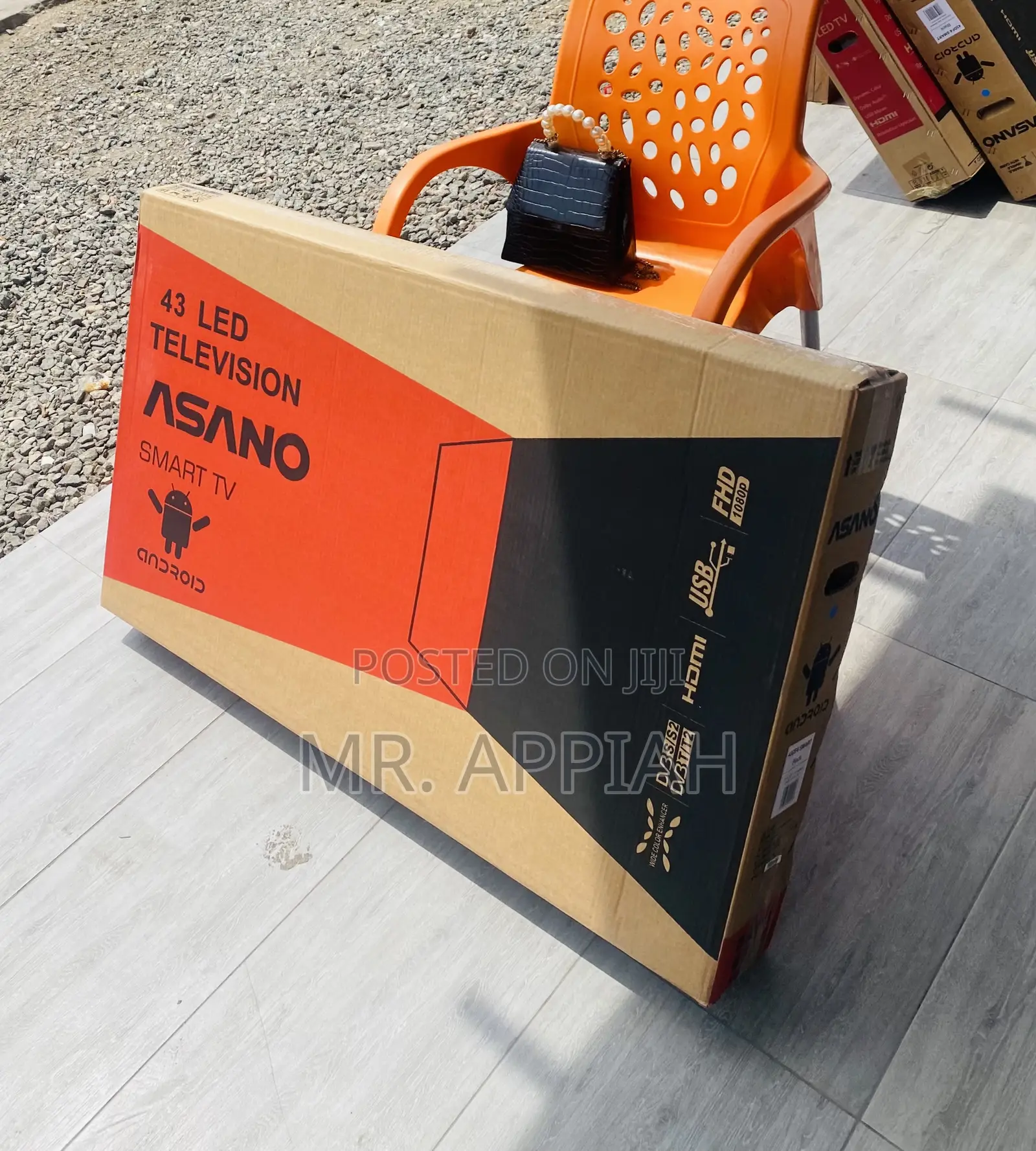 Shop Adorable Asano 43” Satellite Smart Electric Tv.