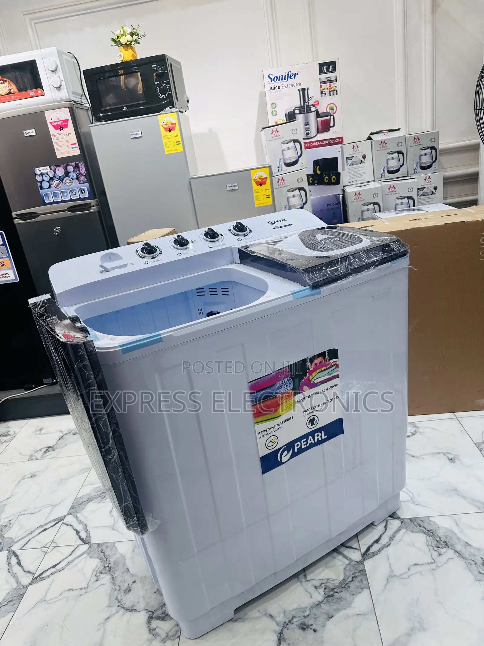 18kg Topload Best Washing Pearl