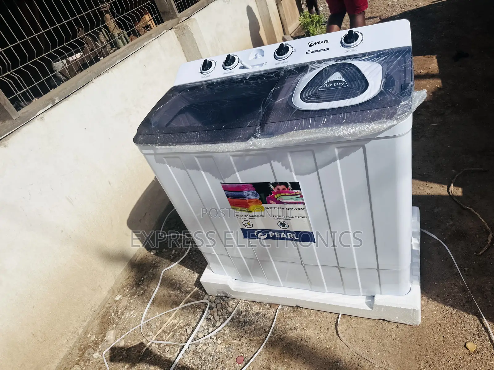 Unique Design White Washing Machine 15kg Topload Pearl