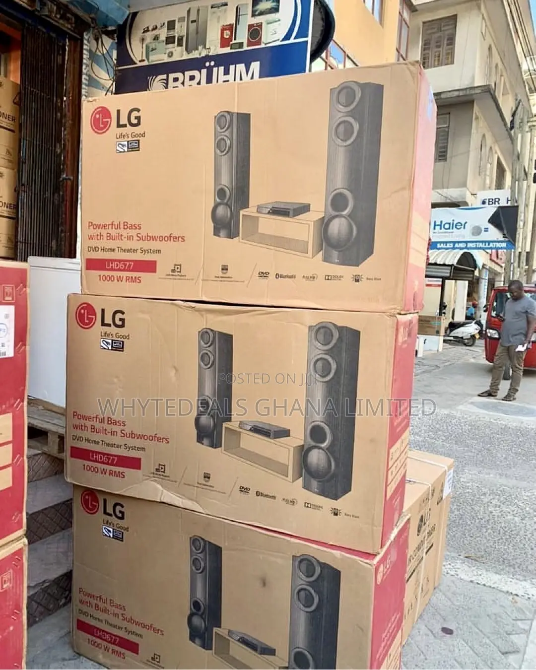 Powerful Sound! LG 1000watts X-Boom Bluetooth Sound System