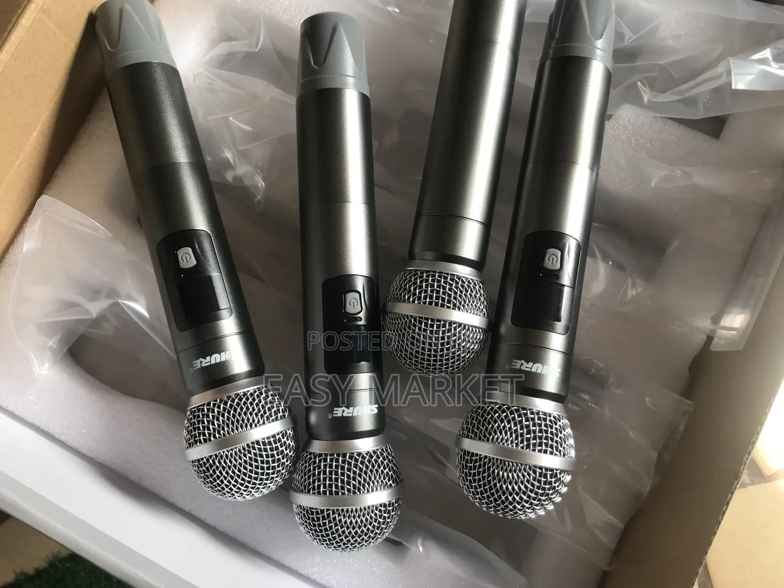 4 In Professional Shure Mic