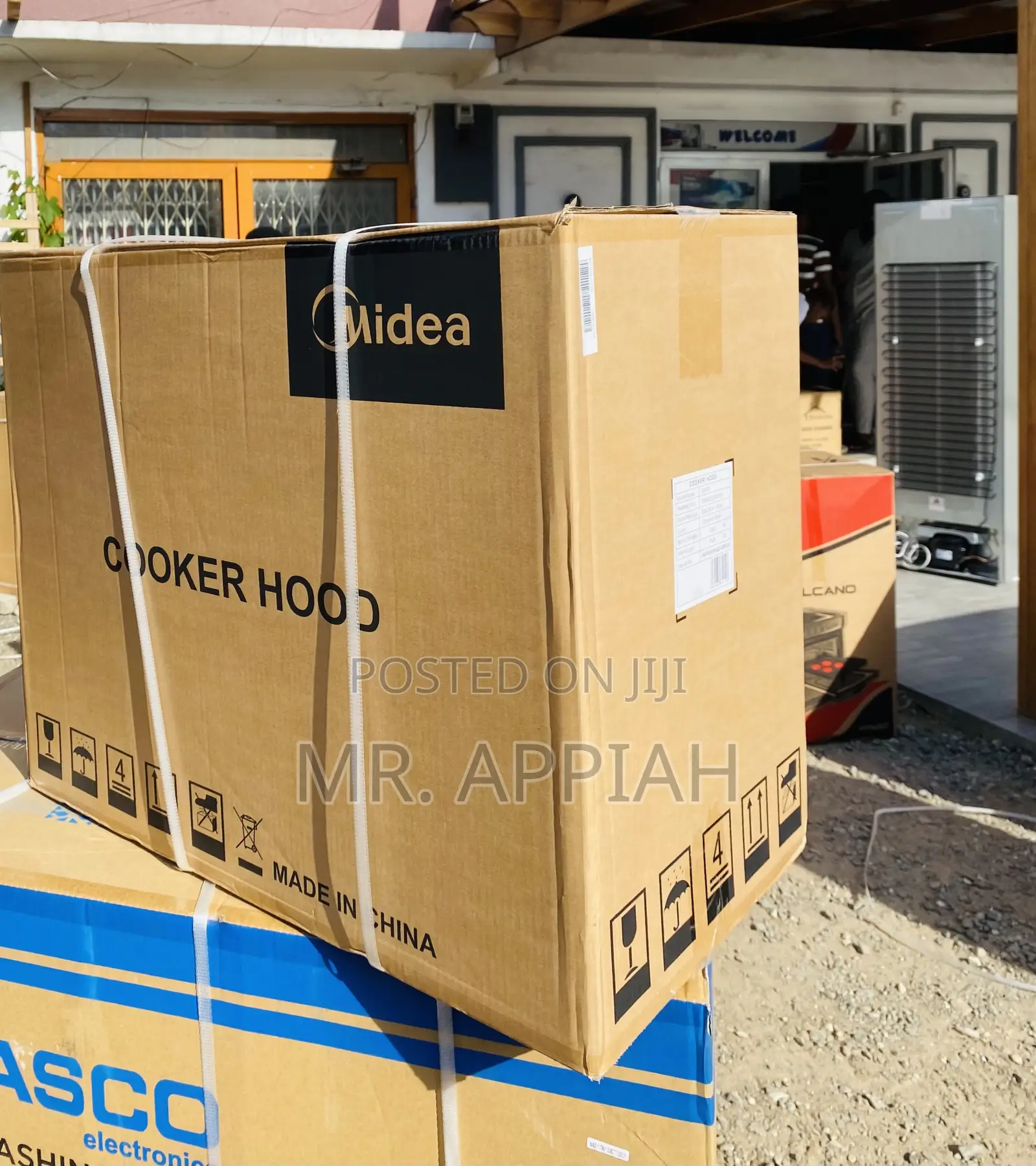 Well Design Midea 60M21 T-Shape Hood Extractor(Gray).