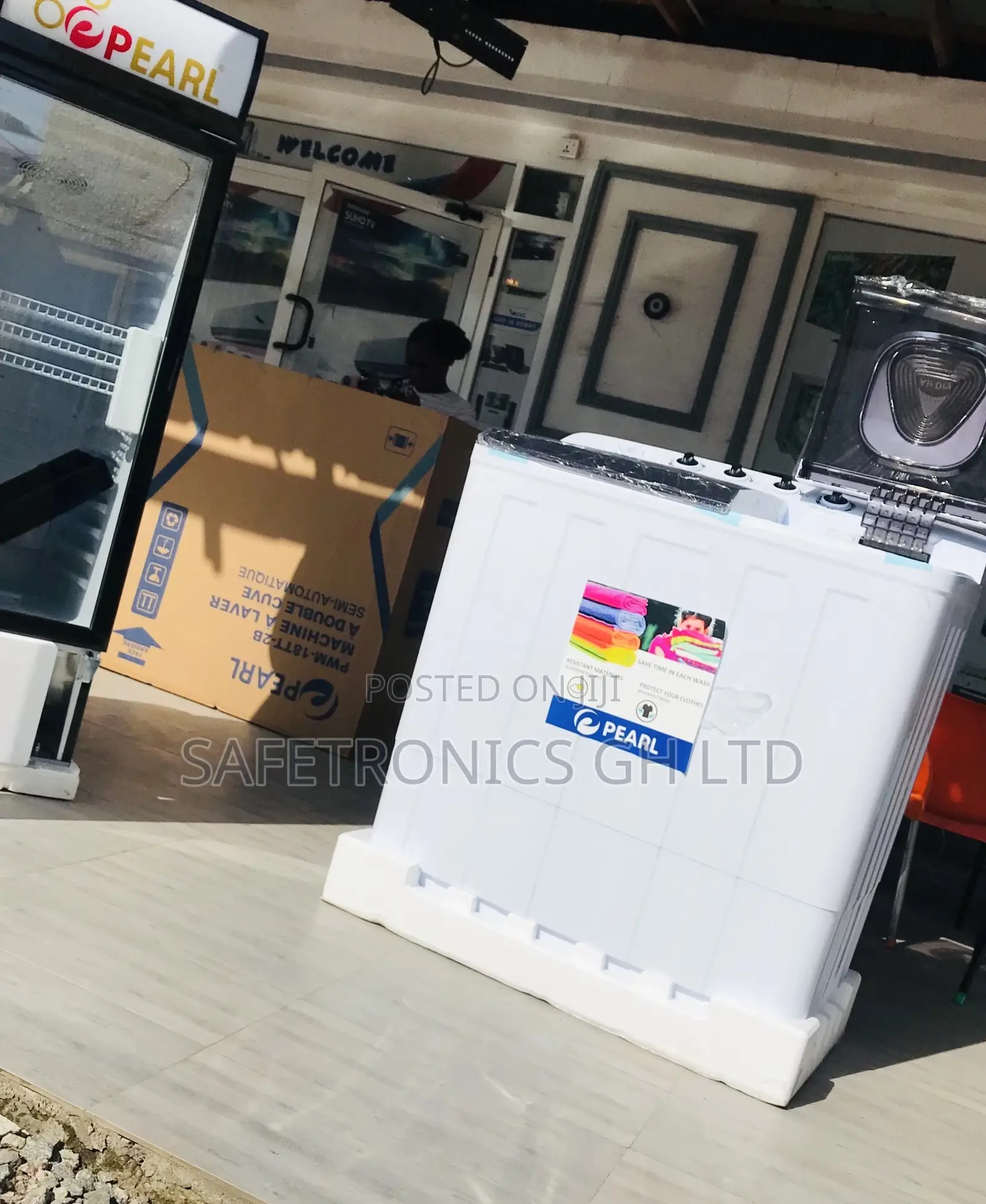 Reliable Pearl 18kg Topload Semiautomatic Washingmachine