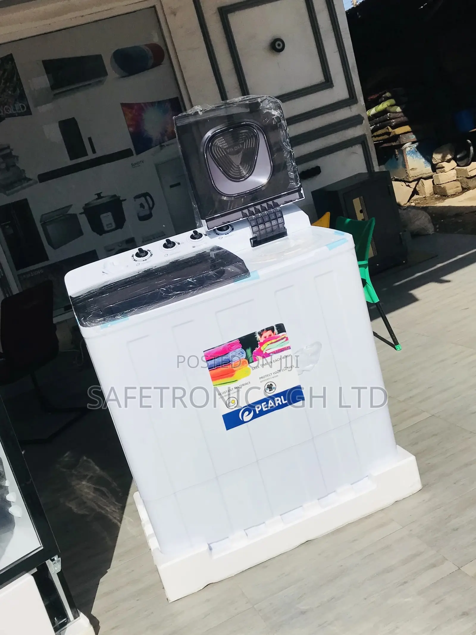 Electric 18kg Topload Semiautomatic Washingmachine Pearl