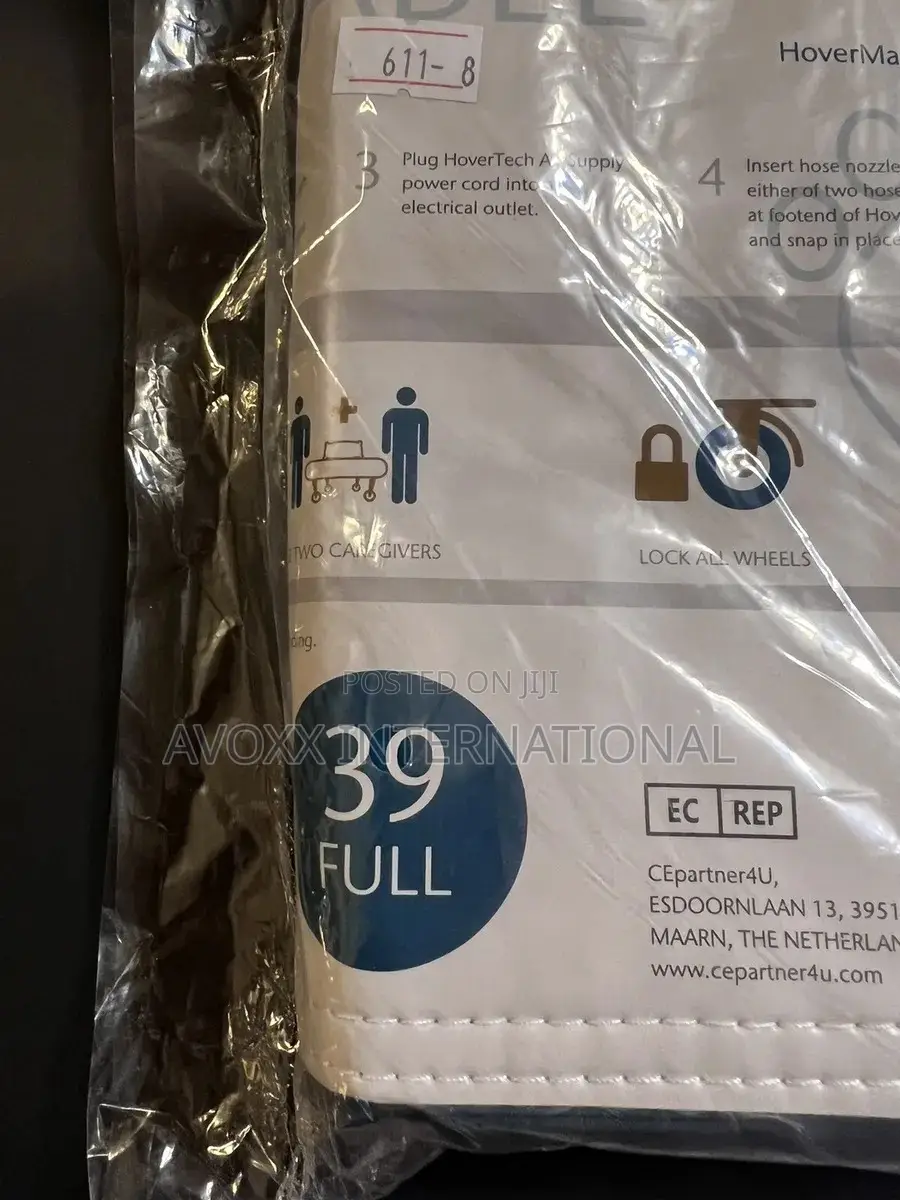 HOVERMATT SINGLE-PATIENT 39" X 78" Air Transfer Mattress