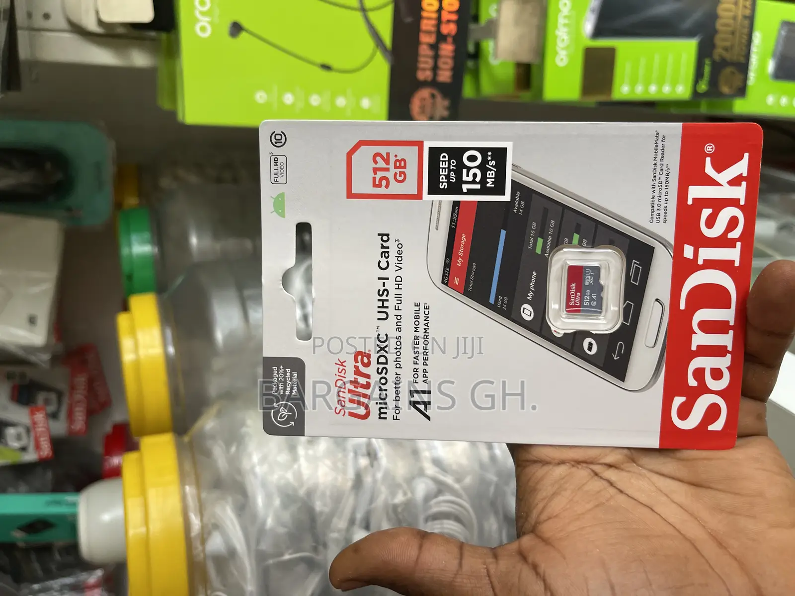 Original Sandisk 512 Sd Card