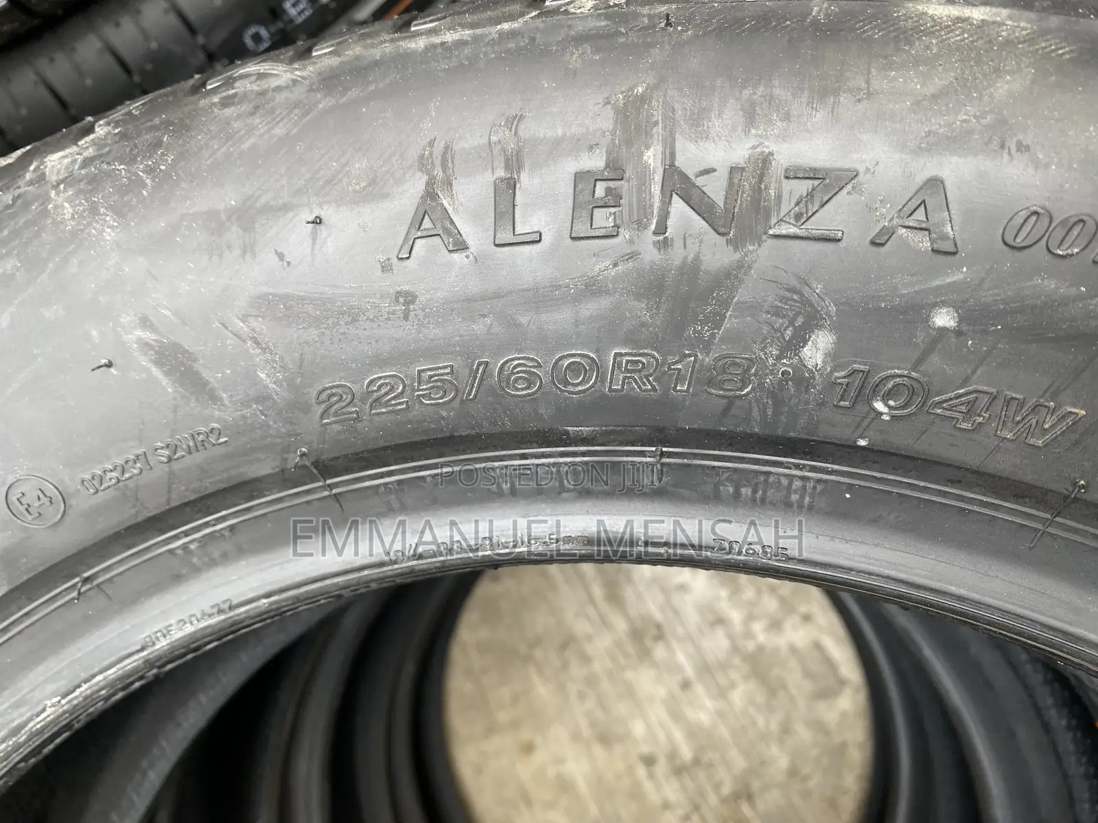 225/60r18 Bridgestone Alenza